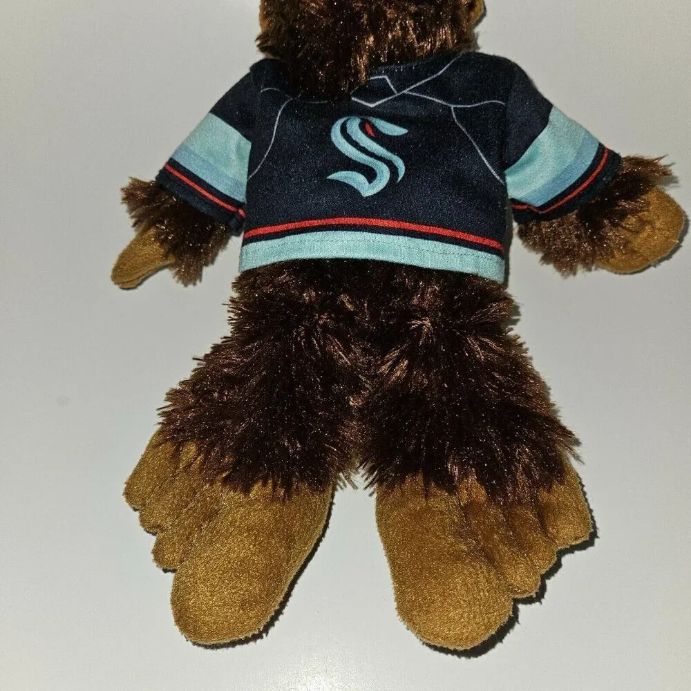 Seattle Kraken Tee Bigfoot Plush 9